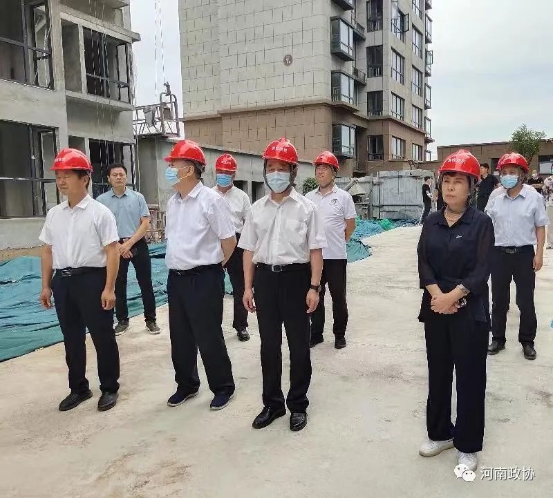 张亚忠赴登封调研指导灾后恢复重建工作