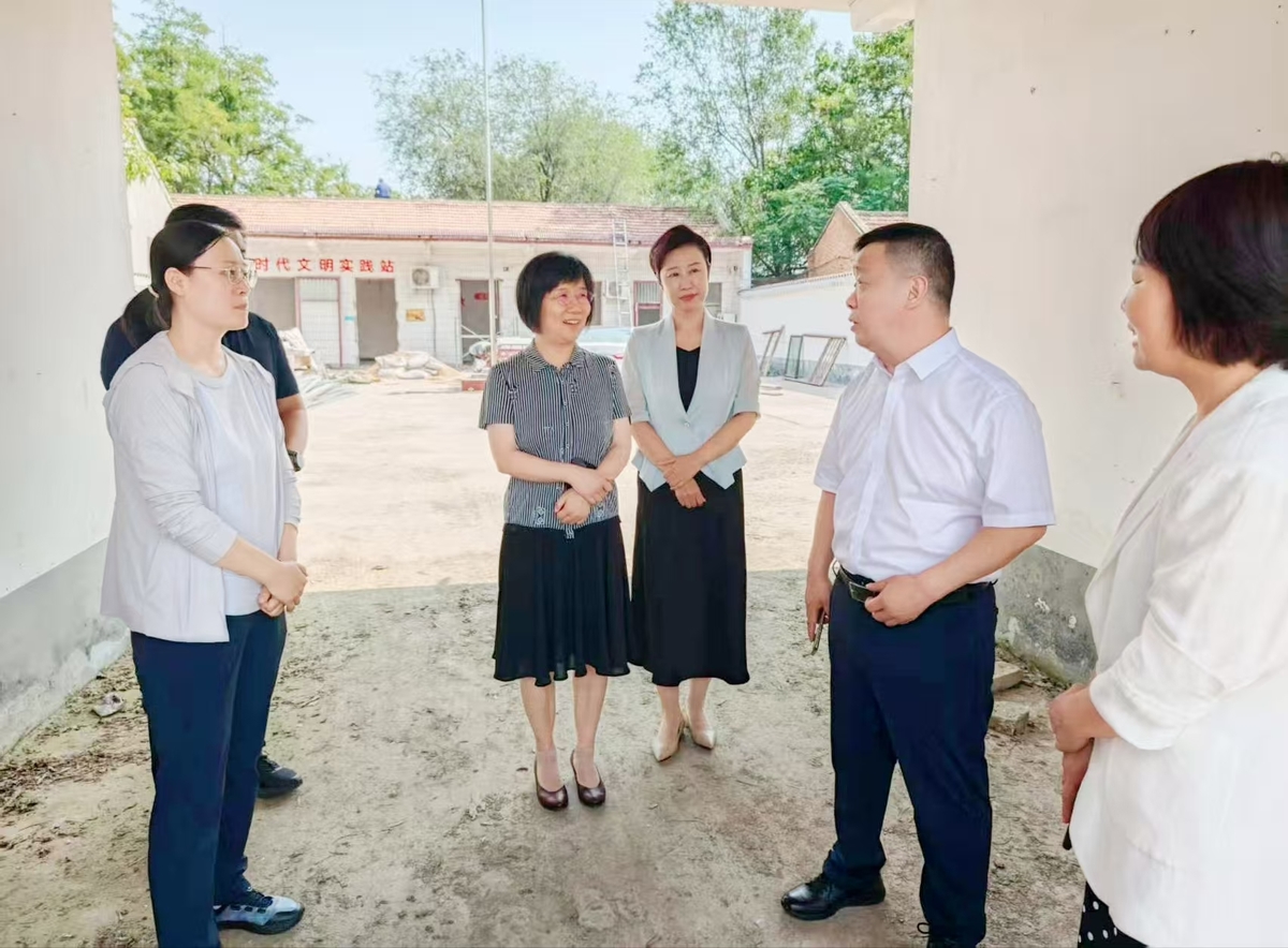 市政协副主席黄艳赴内黄县 联系指导“一星”支部和软弱涣散村整顿工作