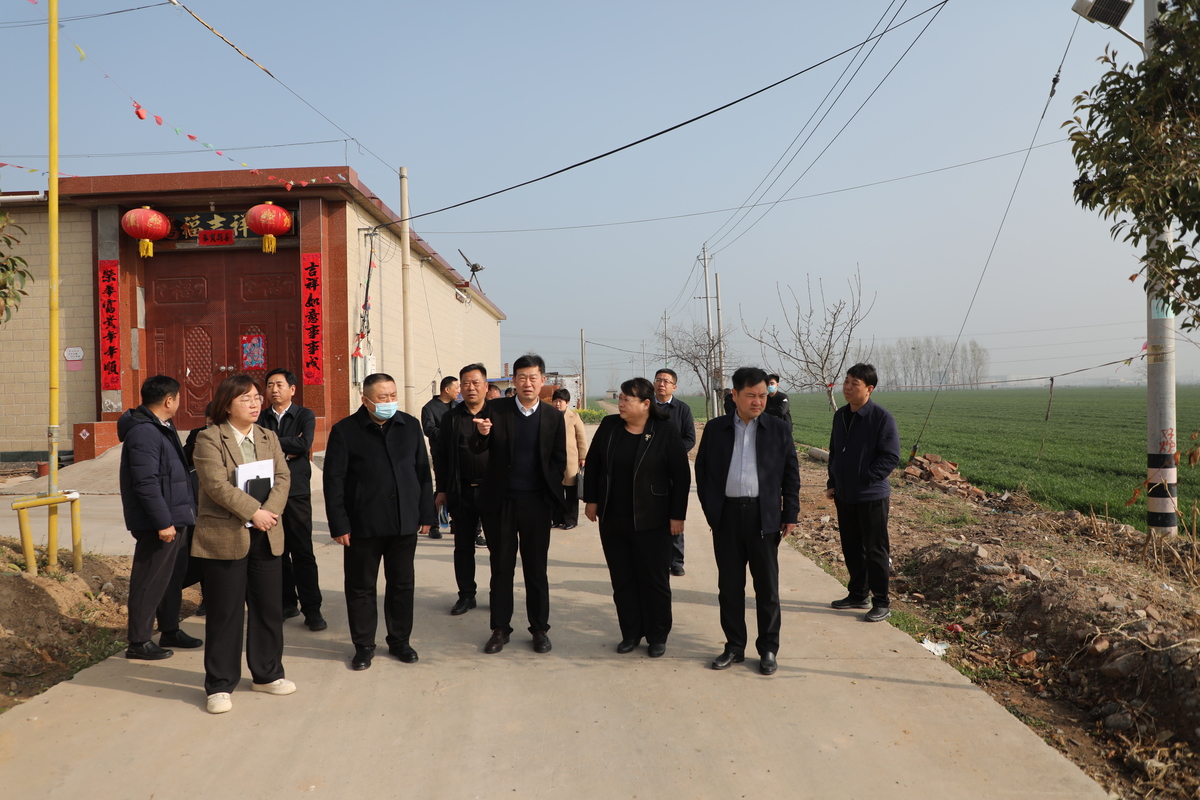 市政协到北关区专题调研视察农村人居环境整治提升工作