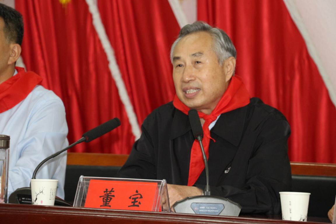 市政协机关关工委、内黄县关工委联合举行<br> “乡村振兴、关爱助学、铸魂育人” 捐助活动暨 内黄县“五红”进校园主题教育活动启动仪式