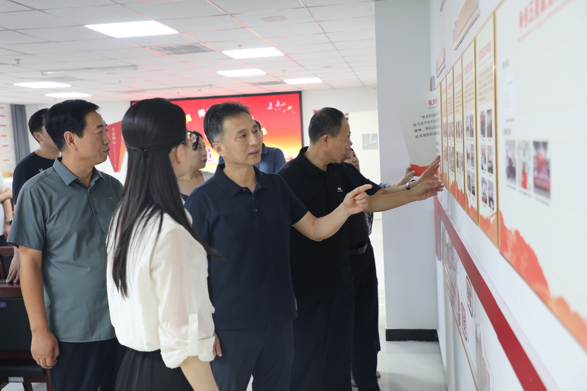 市政协副主席薛文明带队调研 “委员之家”建设工作