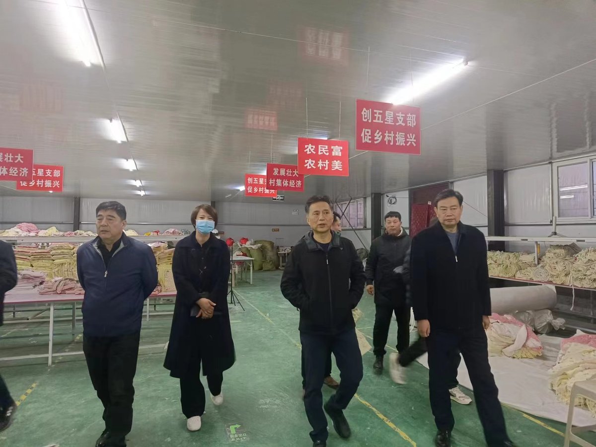 薛文明副主席到内黄县调研督导巩固拓展脱贫攻坚成果同乡村振兴有效衔接工作