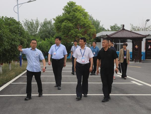 郸城县政协主席王伟带队调研我县城市供水保障工作