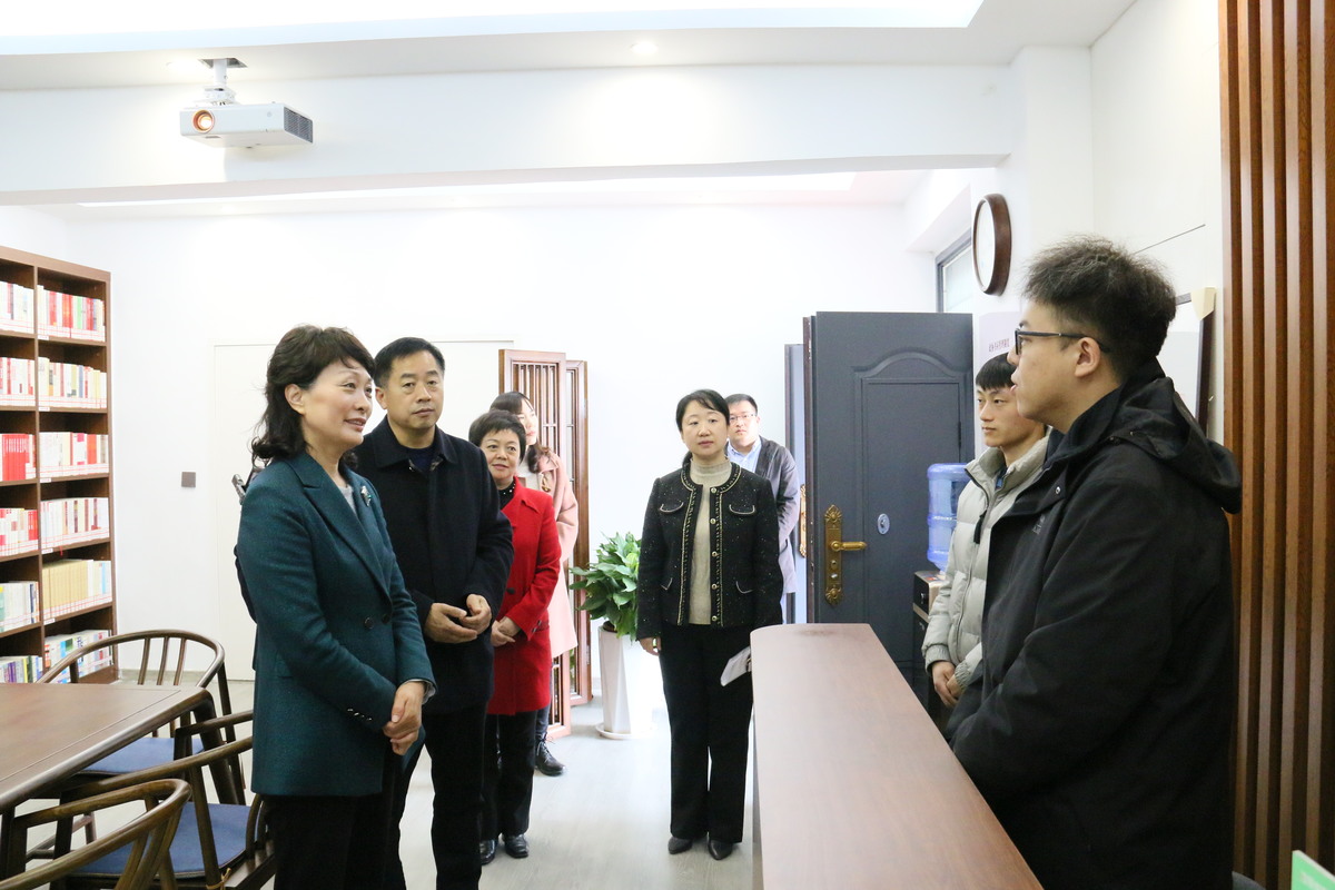 市政协副主席赵洁调研禹王台区政协基层协商平台建设工作