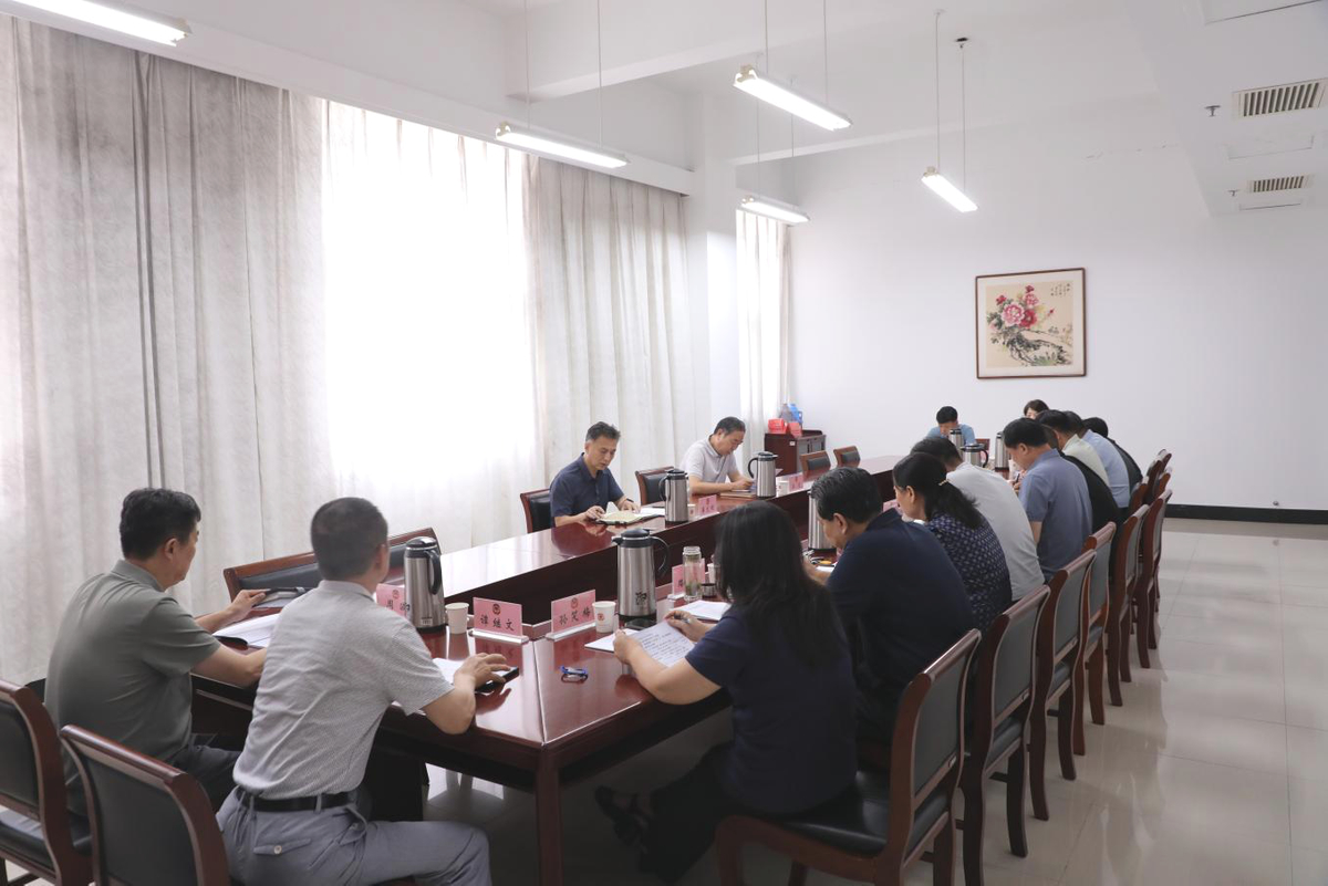 市政协召开专题会议 听取各部门上半年工作总结和下半年工作计划汇报
