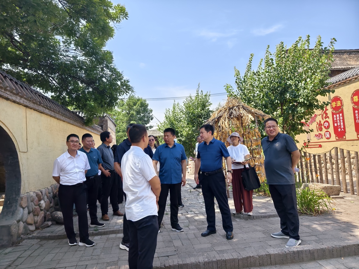 市政协副主席秦志军带队调研农村人居环境整治和 特色农业产业发展